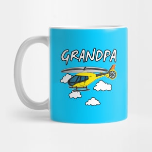 Father's Day Helicopter Grandpa Mug